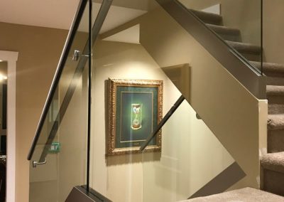 staircase glass railings in surrey