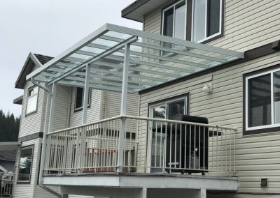 metal & aluminum & glass railings