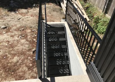 metal & aluminum stair railings