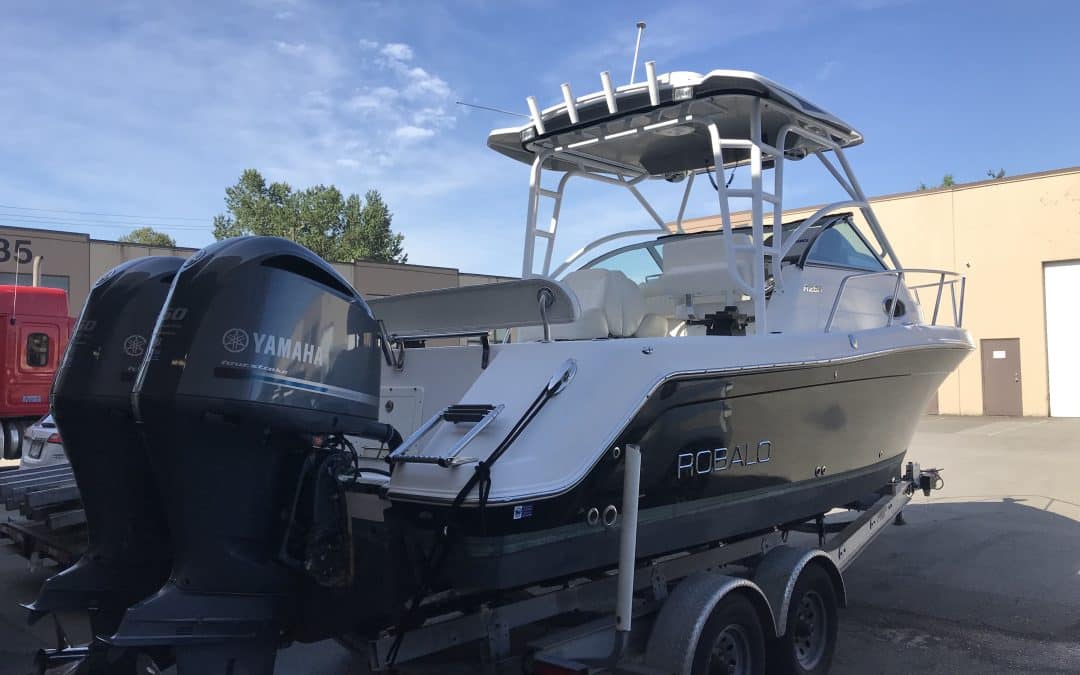 T boat installation