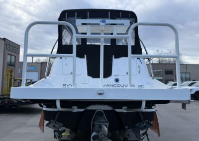 outboard engine transom bracket 05