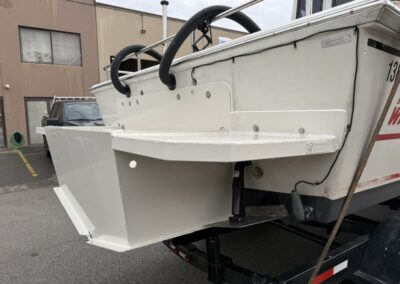 outboard engine transom bracket 08