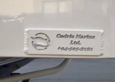 outboard engine transom bracket 13