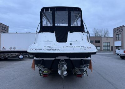 outboard engine transom bracket 15